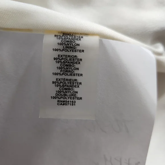 GUESS Gorgeous Ivory black lace elegant cocktail dress Size 12 - Picture 13 of 13